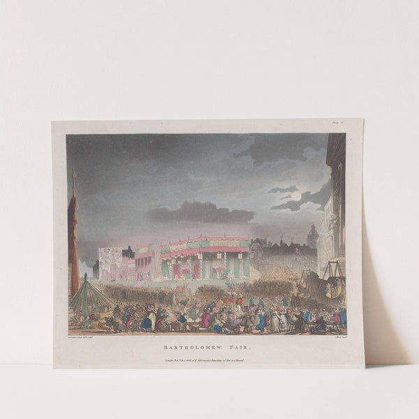 Bartholomew Fair (1808) by Thomas Rowlandson