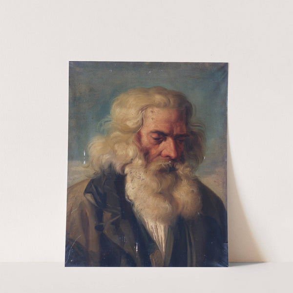 Bärtiger Greis by Joseph Hasslwander