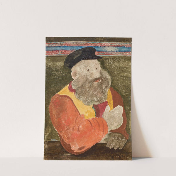 Bärtiger Rabbi by Jankel Adler