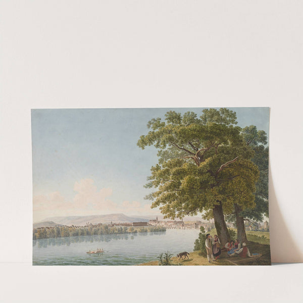 Basel, von Norden by Johann Jakob Biedermann