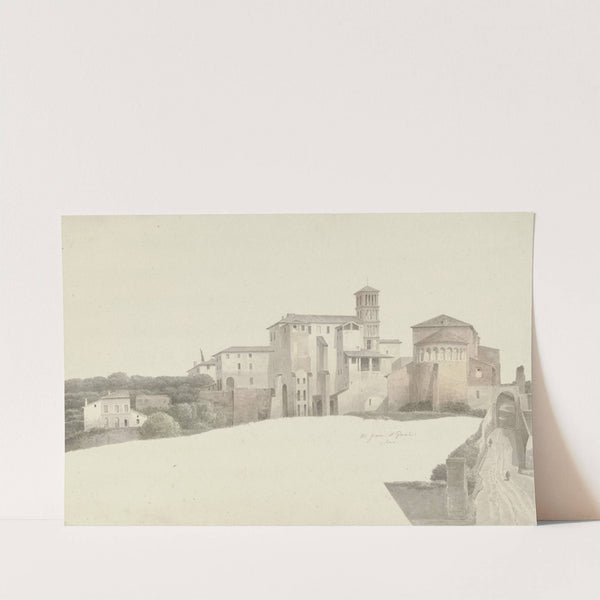 Basilica and Monastery of Santi Giovanni e Paolo in Rome (c. 1809 - c. 1812) by Josephus Augustus Knip