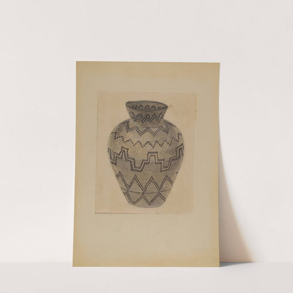 Basket (c. 1935) by Michael Trekur