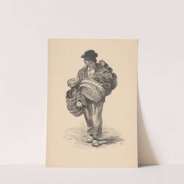 Basket Maker (1926) by Józef Rapacki