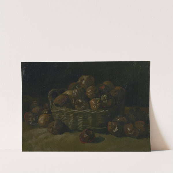 Basket of apples (1885) by Vincent van Gogh