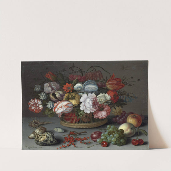 Basket of Flowers (c. 1622) by Balthasar van der Ast