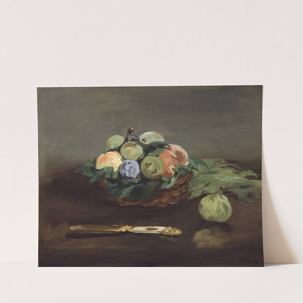 Basket of Fruit (circa 1864) by Édouard Manet