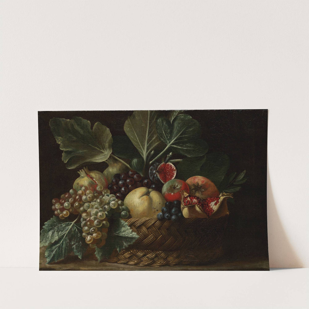Basket of Fruit by Bartolomeo Cavarozzi