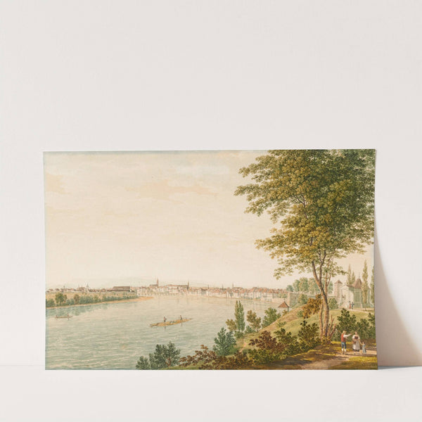 Basle Côté du levant by Johann Heinrich Luttringhausen