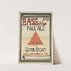 Bass & Cos. Pale Ale, Extra Stout. Tirés directement du fût (1904) by Imp. Paul Dupont