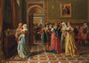 Bassanio winning the heart of Portia, The Merchant of Venice