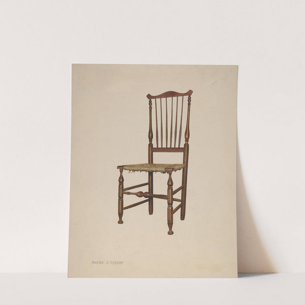 Bastard Windsor Chair by Magnus S. Fossum