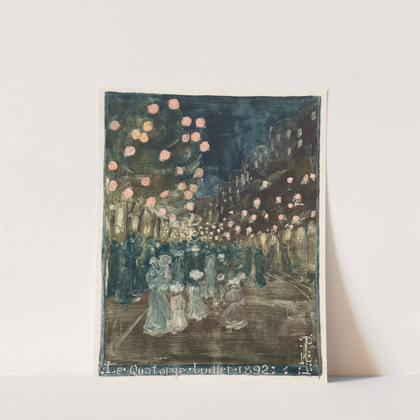 Bastille Day (1892) by Maurice Prendergast