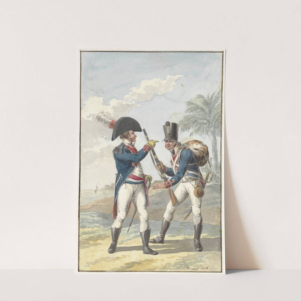 Bataafsche Coloniale Infanterie van de Kaap de Goede Hoop (1806) by Jan Anthonie Langendijk