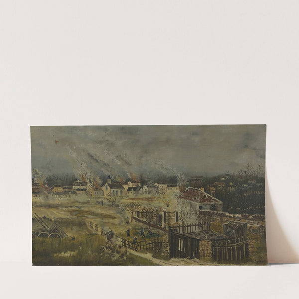 Bataille de Champigny – Episode de la guerre de 1870 (1882) by Henri Émilien Rousseau