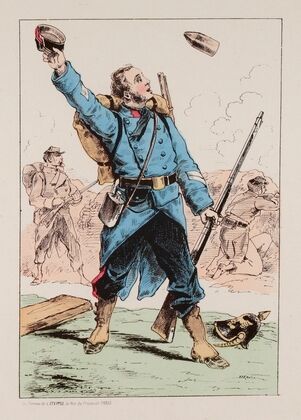 Bataillon de guerre de la garde nationale. (1871)