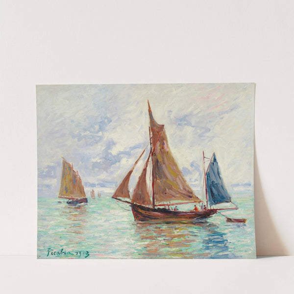 Bateaux de pêche (1903) by Francis Picabia