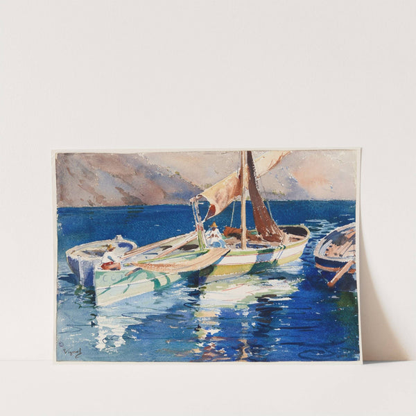 Bateaux de pêche en Méditerranée by Pierre Vignal