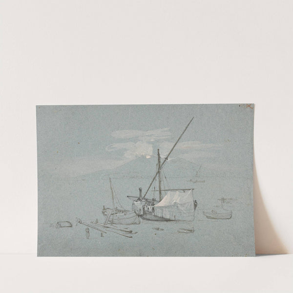 Bateaux de pêche by Jacques-Raymond Brascassat