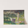 Bath in the garden by Charles Hermans
