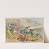 Bath races by Thomas Rowlandson