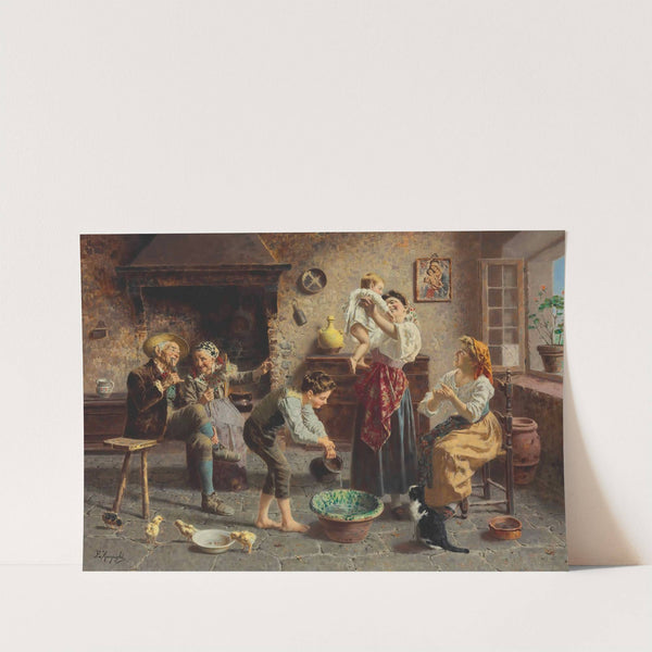 Bath Time by Eugenio Zampighi