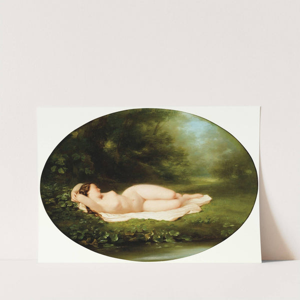 Bather Asleep by Fritz Zuber-Bühler