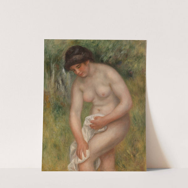 Bather Drying Herself (Baigneuse s'essuyant) by Pierre-Auguste Renoir