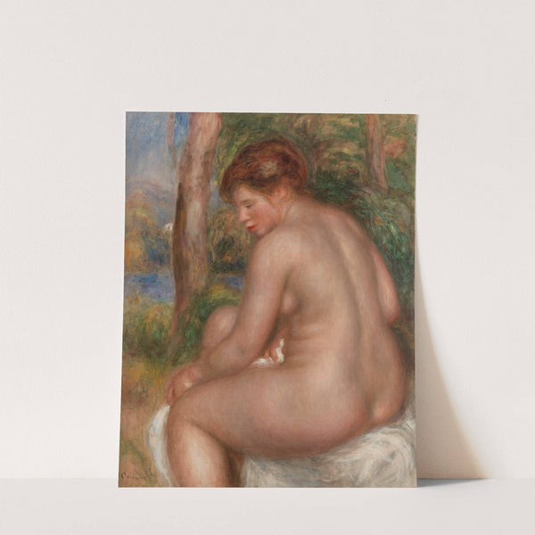 Bather in Three-Quarter View (Baigneuse vue de trois quarts) by Pierre-Auguste Renoir
