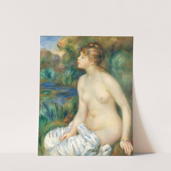 Bather by Pierre-Auguste Renoir