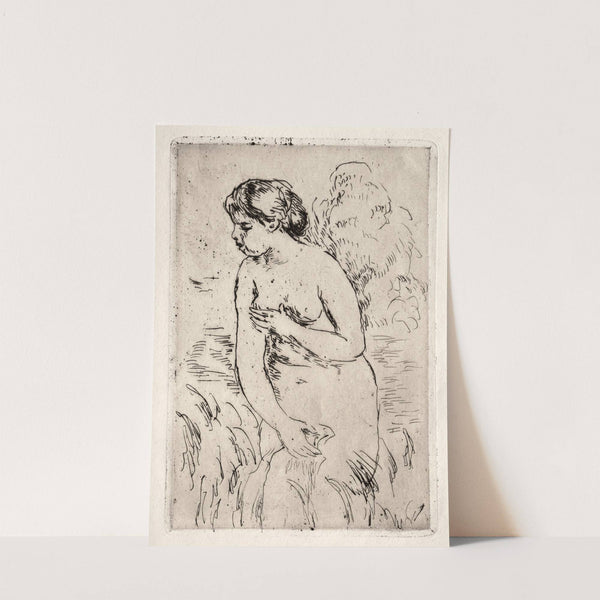 Bather Standing Up to Her Knees by Pierre-Auguste Renoir