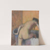 Bather Stepping into a Tub (ca. 1890) by Edgar Degas