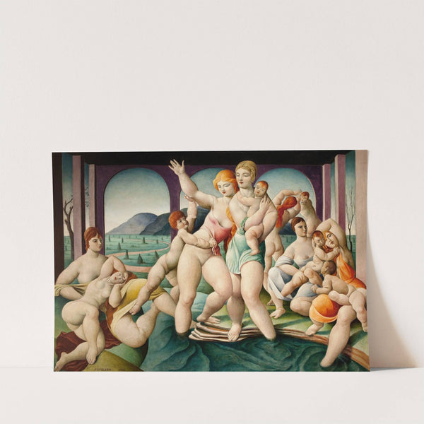 Bathers (1923) by Lorser Feitelson