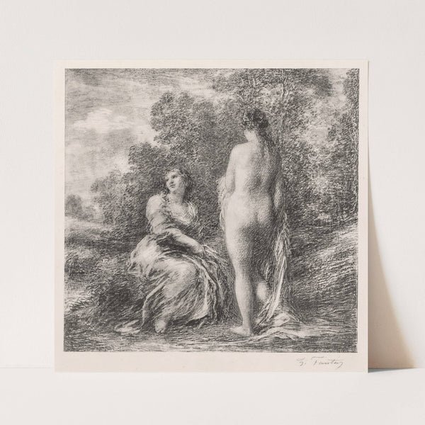 Bathers (1881) by Henri Fantin-Latour