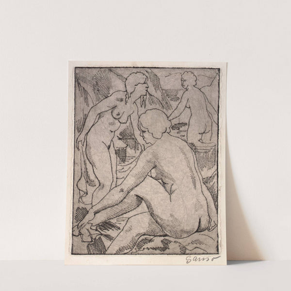 Bathers by Emil Ganso