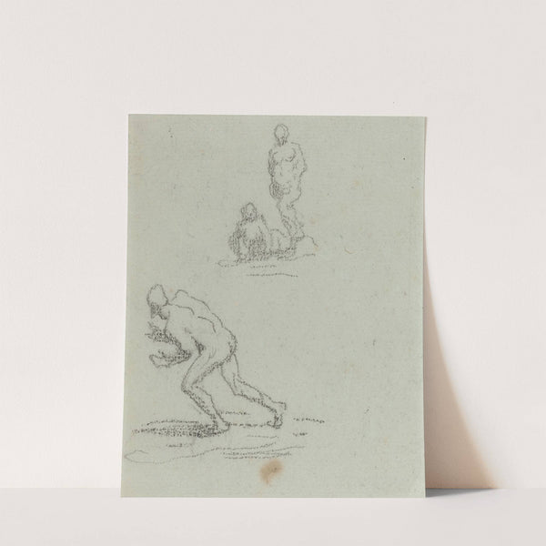 Bathers by Honoré Daumier