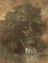 Bathers by a Giant Oak