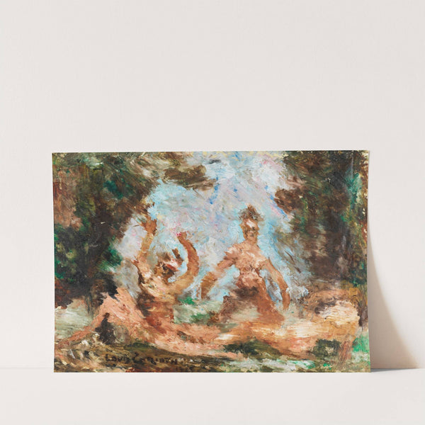 Bathers outdoors (1925) by Lovis Corinth