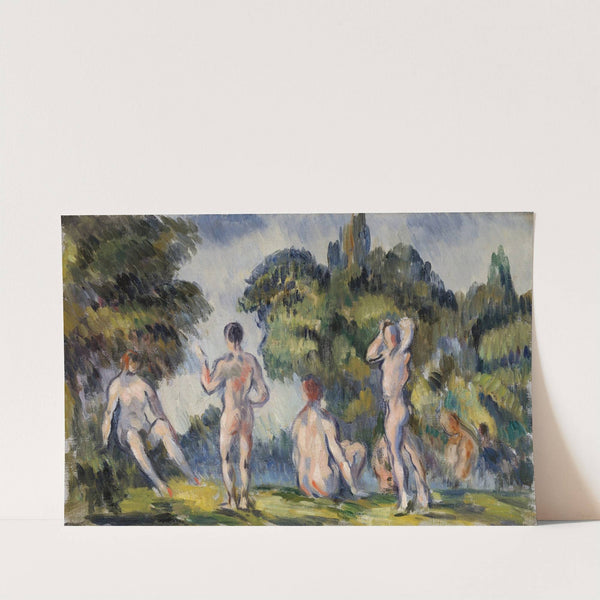Bathers (1890) by Paul Cézanne