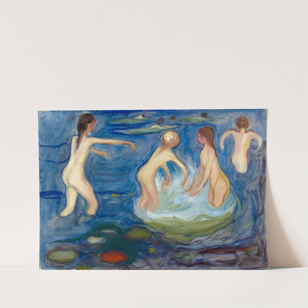 Bathing Girls (1897–99) by Edvard Munch