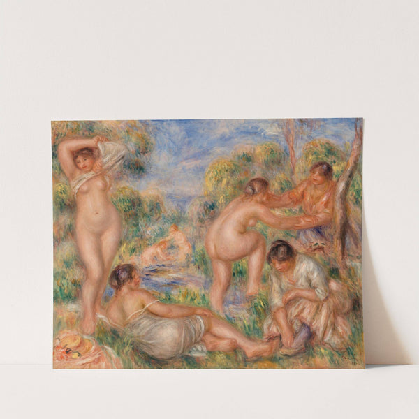 Bathing Group by Pierre-Auguste Renoir
