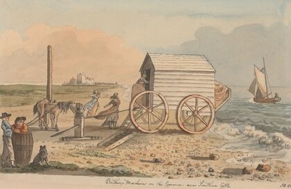 Bathing Machine on the Common, near Southsea Castle — size preview