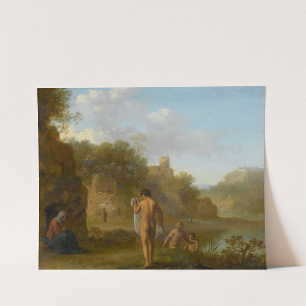 Bathing Men (after c. 1646) by Cornelis Van Poelenburch