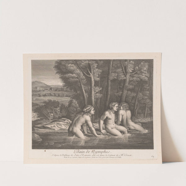 Bathing nymphs by Francois de Poilly