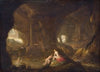 Bathing Nymphs in a Landscape