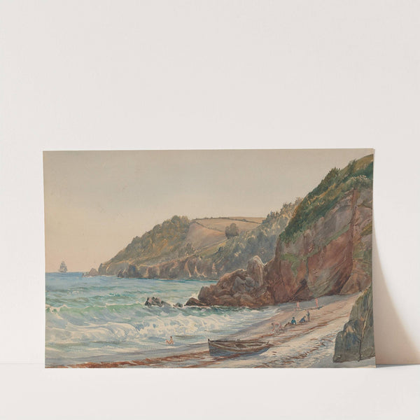 Bathing Place, Anstey's Cove by Charles Reginald Aston