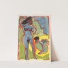 Bathing Women (Moritzburg) (1909) by Ernst Ludwig Kirchner