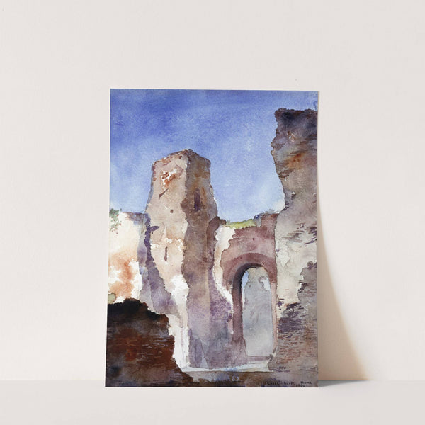 Baths of Caracalla, Rome by Cass Gilbert