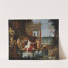 Bathseba in the Bath Receiving the Letter from King David by Hendrik van Balen