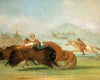 Batiste And I Running Buffalo, Mouth of The Yellowstone (1832-1833)