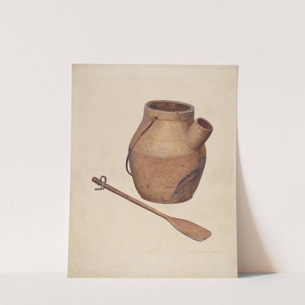 Batter Jug with Paddle (c. 1940) by Richard Donovan